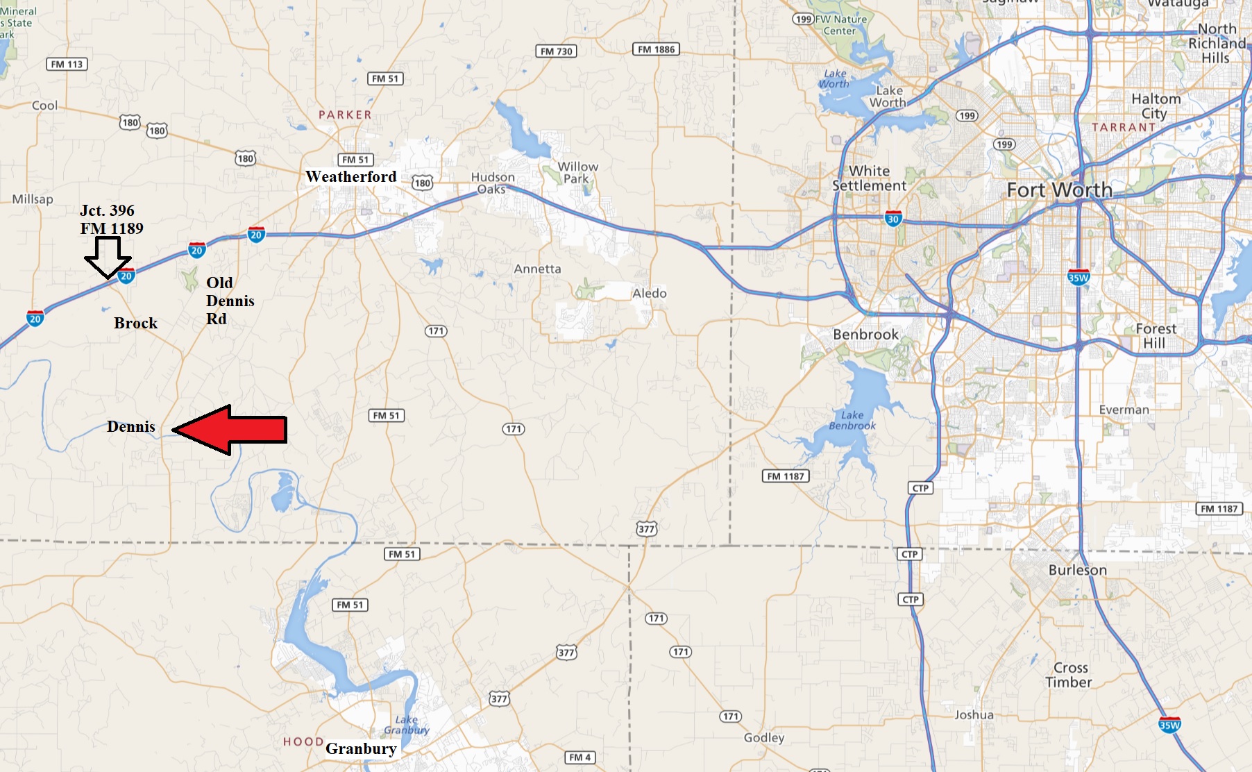 60acESMS_generalmap | North Texas Real Estate by Coalson Family