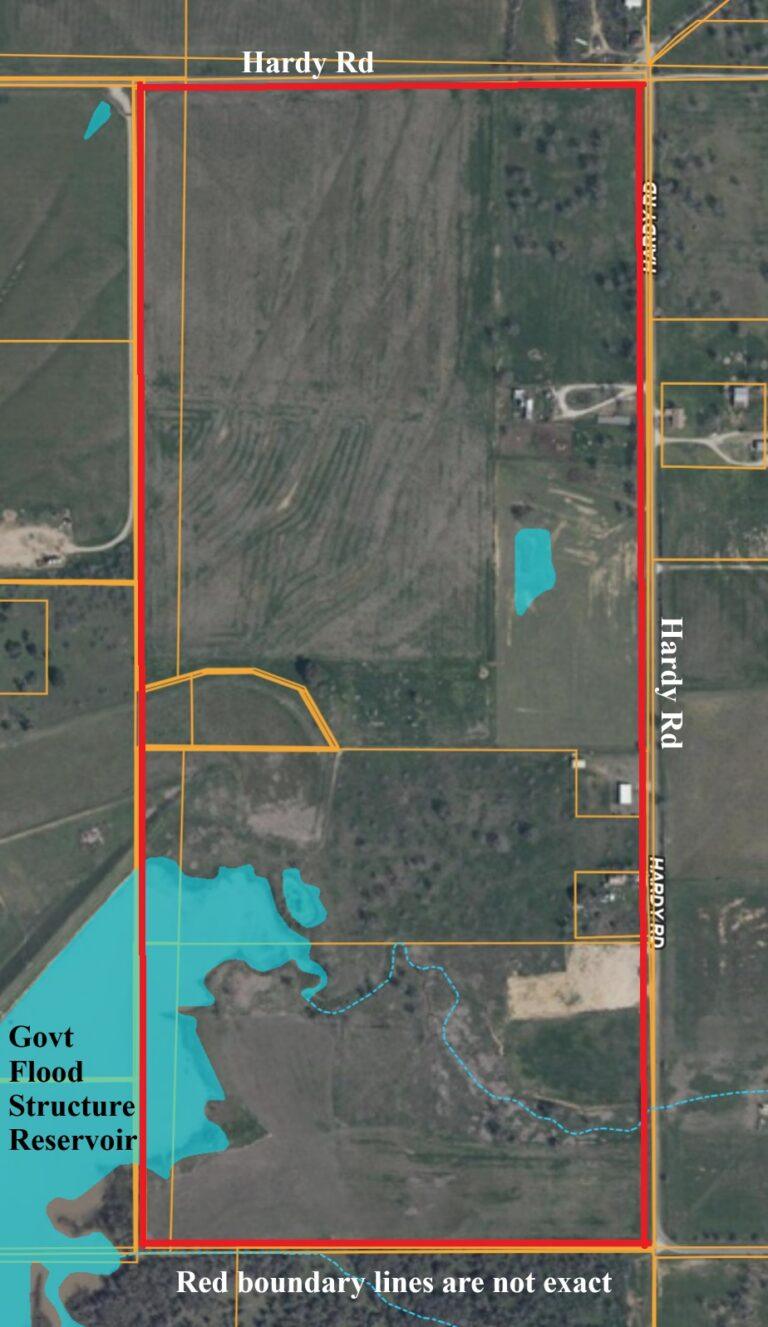 Arial-Lid - SOLD - 138 Acre Cattle Property, Perrin, Parker County, Texas