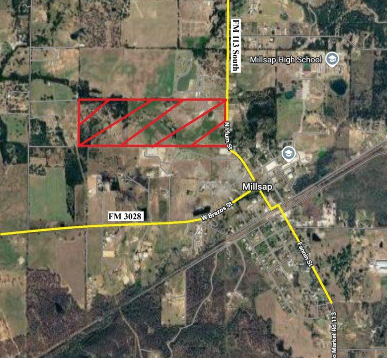 Micro Map - 117.5 Acre "Cool Creek" Horse, Cattle & Recreational Ranch, Millsap, Parker Co., Texas